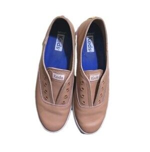 Keds Chillax Slip On Shoes Womens 7.5 Faux Leather Rainbow Casual Low Tops